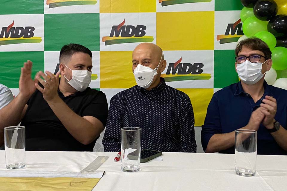 Senador Confúcio Moura diz que “ninguém ganha eleição em Rondônia sem o apoio do MDB”
