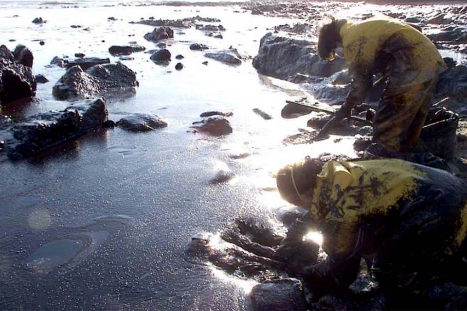 Reino Unido: especialistas temem contaminação após vazamento de óleo