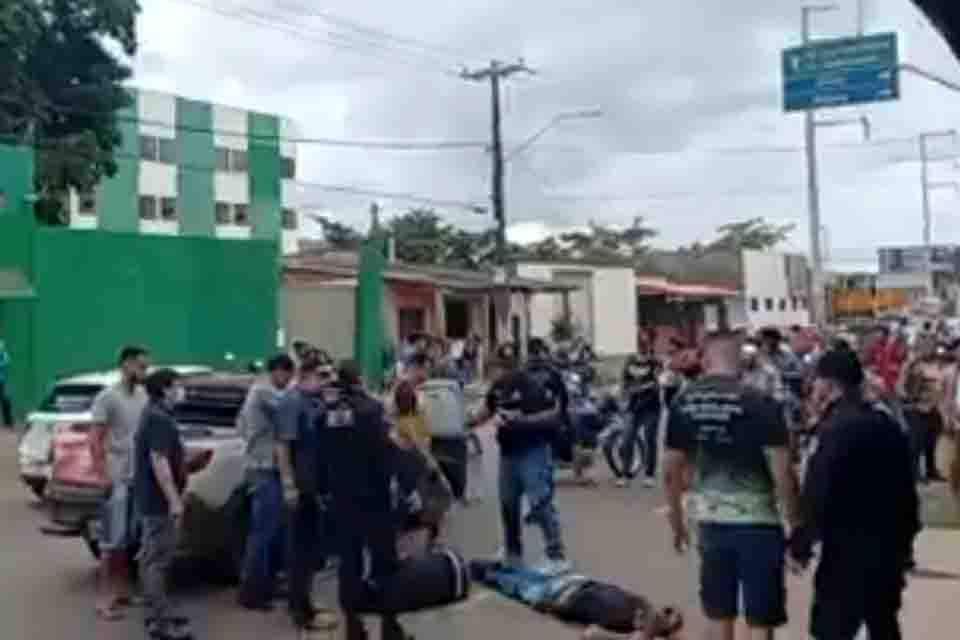 Sargento da PM e criminoso morrem durante troca de tiros em Porto Velho