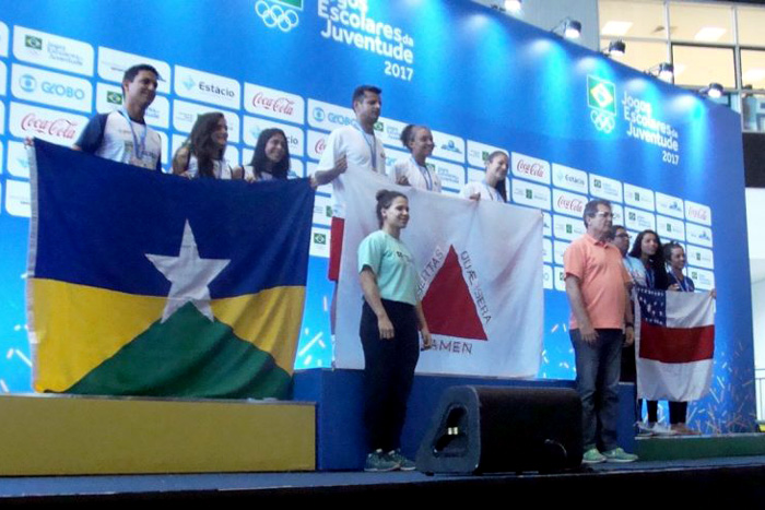 Atletas de Rondônia faturam três medalhas nos Jogos Escolares da Juventude, em Brasília