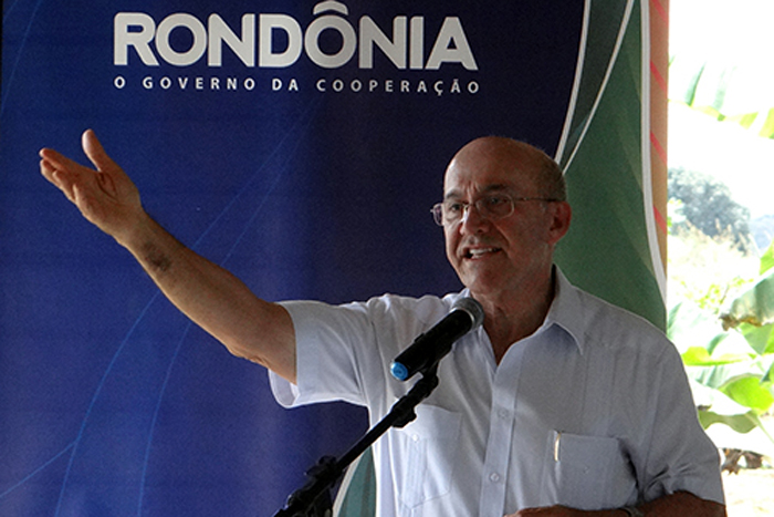 Governador diz que a grande indústria de Rondônia é a roça 