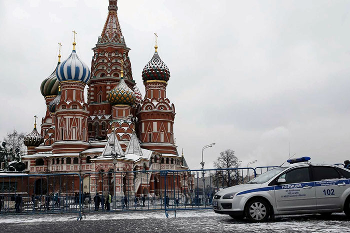 Ameças simultâneas de bombas evacuam milhares em Moscou